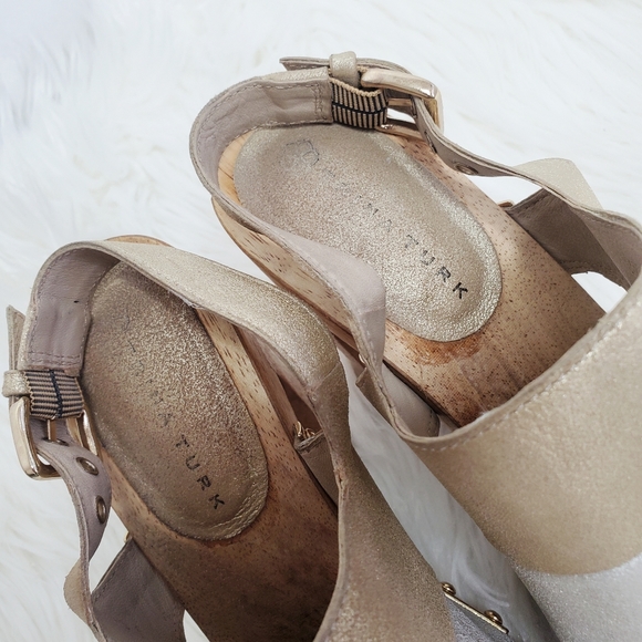 Trina Turk | Pasadena Wooden Block Heels - Picture 6 of 13